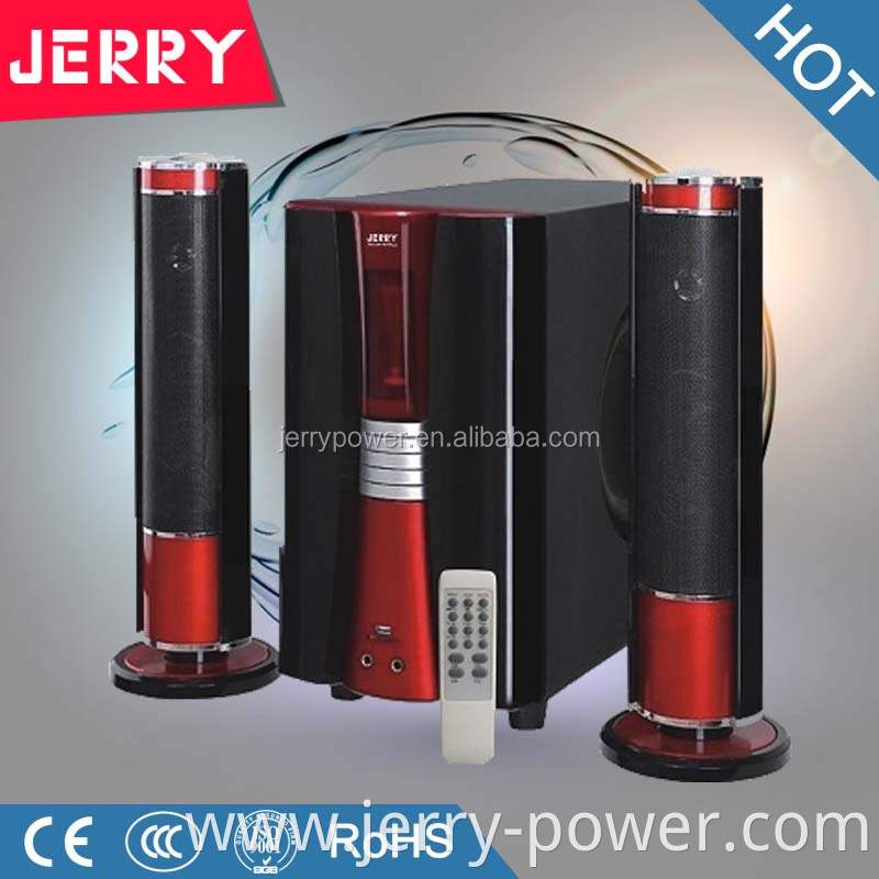 2.1 home theater speaker ,Home theater music system 2.1 hifi speaker , amplifier for home theater system with usb